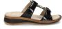 Ara Slippers Hawaï wedge heel summer shoe slippers with velcro - Thumbnail 64