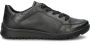 Ara Gestreepte vetersneaker in zwart Black Dames - Thumbnail 3