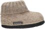 Bergstein kids pantoffels Beige Wol Effen 19 - Thumbnail 1