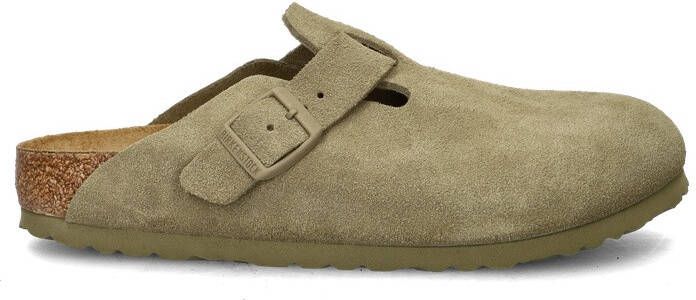 Birkenstock Boston Suede instapschoenen