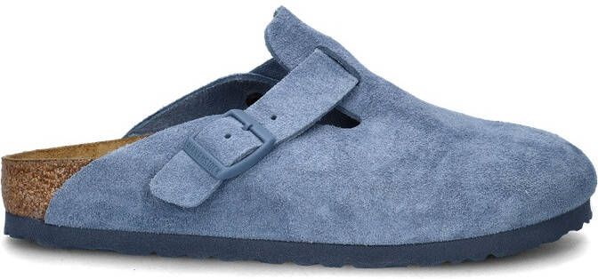 Birkenstock Boston Suede instapschoenen