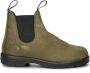 BLUNDSTONE 2442 Classic nubuck chelsea boots kaki - Thumbnail 1