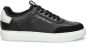 Calvin Klein Zwarte Polyester Sneaker met Contrasterende Details Black Heren - Thumbnail 1