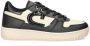 Cruyff Campo Low Lux Black Cream Zwart Leer Lage sneakers Dames - Thumbnail 4