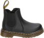 Dr. Martens Klassieke Chelsea-laarzen van glad leer met gele stiksels en AirWair-logo Black - Thumbnail 1