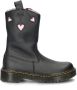 Dr. Martens FUSION P-O BOOT J BLACK+PINK MeisjesLaarzenKinderlaarsjes Zwart - Thumbnail 1