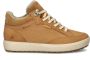 Ecco Soft 7 Tred gevoerde nubuck sneakers camel - Thumbnail 2