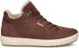 Ecco Soft 7 Tred gevoerde nubuck sneakers bruin - Thumbnail 2