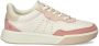 ECCO Street Court dames sneaker Wit roze - Thumbnail 1