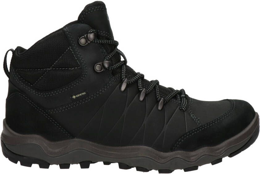 Ecco Ulterra nubuck wandelschoenen zwart