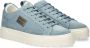 Antony Morato Metal Bold heren sneaker Licht blauw - Thumbnail 3