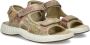 Ara Avio suède sandalen beige roze - Thumbnail 4