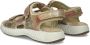 Ara Avio suède sandalen beige roze - Thumbnail 5