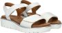 Ara 1233518 Volwassenen Sandalen met hak Wit beige - Thumbnail 12