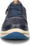 Ara Firenze comfort leren sneakers blauw bruin - Thumbnail 6