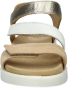 Ara Madeira leren sandalen beige goud - Thumbnail 4