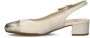 Ara Nizza 2.0 leren slingback pumps beige - Thumbnail 4