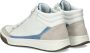 Ara Rom High dames sneaker Wit blauw - Thumbnail 5