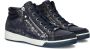 Ara Rome high dames hoge sneaker Blauw - Thumbnail 3