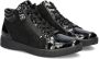 Ara Rome Hightop dames sneaker Zwart - Thumbnail 4