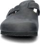 Birkenstock nubuck clogs zwart - Thumbnail 5