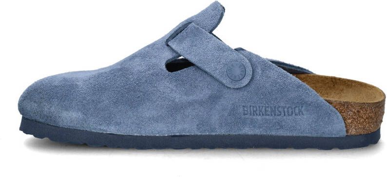 Birkenstock Boston Suede instapschoenen