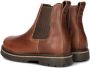 Birkenstock Highwood Slip-In leren chelsea boots cognac - Thumbnail 5