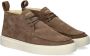 BLACKSTONE Ruby Jerrik herenschoenen Bruin Suede Hoge sneakers Heren - Thumbnail 25