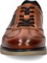 Bugatti leren sneakers cognac - Thumbnail 5