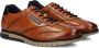 Bugatti leren sneakers cognac - Thumbnail 3