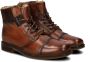 Bugatti Mirato gevoerde leren veterboots cognac - Thumbnail 2