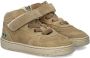 BunniesJR 224650-408 Meisjes Hoge Sneakers Taupe Suède Veters - Thumbnail 11