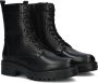 Cafe Moda leren veterboots zwart - Thumbnail 4