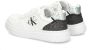 Calvin Klein Patty meisjes sneaker Wit zwart - Thumbnail 4