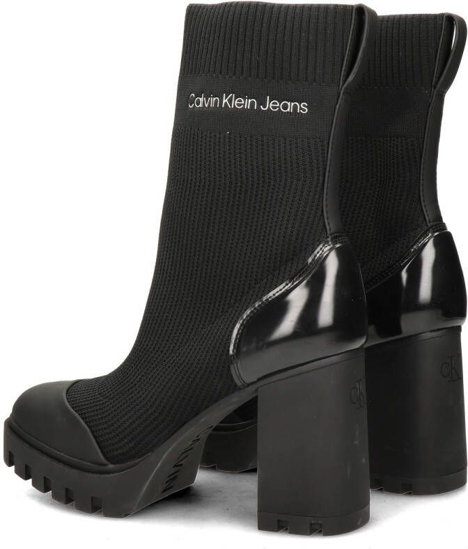 Calvin Klein Platform Knit rits- & gesloten boots