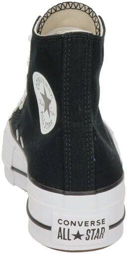 Converse All Star High Top Platform canvas sneakers zwart - Foto 4