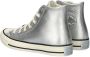 Converse Chuck Taylor All Star Hi Sneakers Leren Sneaker Dames Zilver - Thumbnail 5