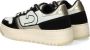 Cruyff Campo low lux black gold Zwart Leerlook Lage sneakers Dames - Thumbnail 15