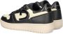 Cruyff Campo Low Lux Black Cream Zwart Leer Lage sneakers Dames - Thumbnail 13