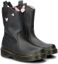 Dr. Martens FUSION P-O BOOT J BLACK+PINK MeisjesLaarzenKinderlaarsjes Zwart - Thumbnail 5