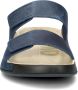 Ecco 2nd Cozmo nubuck slippers donkerblauw - Thumbnail 4