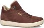 Ecco Soft 7 Tred gevoerde nubuck sneakers bruin - Thumbnail 5