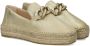 Fred de la Bretoniere Metal Suede Espadrilles Beige Dames - Thumbnail 8