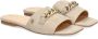 Fred de la Bretoniere dames slipper Beige - Thumbnail 9