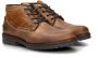 Gaastra Taurus Mid Oil M Veterboots Laarzen Met Veters Heren Cognac - Thumbnail 15