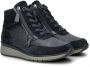 Gabor suède sneakers blauw - Thumbnail 6