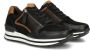 Gabor Dames Sneakers in Suede (Zwart) - Thumbnail 2