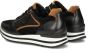 Gabor Dames Sneakers in Suede (Zwart) - Thumbnail 3