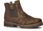 Gabor Suède Chelsea Boot met Metallic Detail Brown Dames - Thumbnail 22