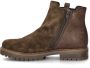 Gabor Suède Chelsea Boot met Metallic Detail Brown Dames - Thumbnail 24